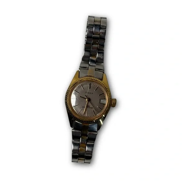 Timex | Accessories | Estate Timex Twotone Womens Wristwatch  display picture 1